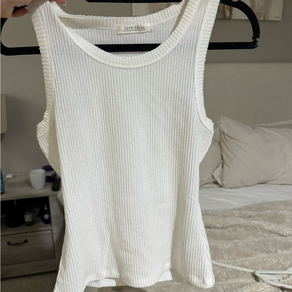 12TH TRIBE WHITE TANK MEDIUM